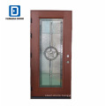 Fangda lone star wrought iron front entry door